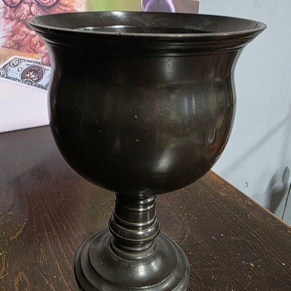 Pottery Barn Goblet Huge - Picture 3 of 4